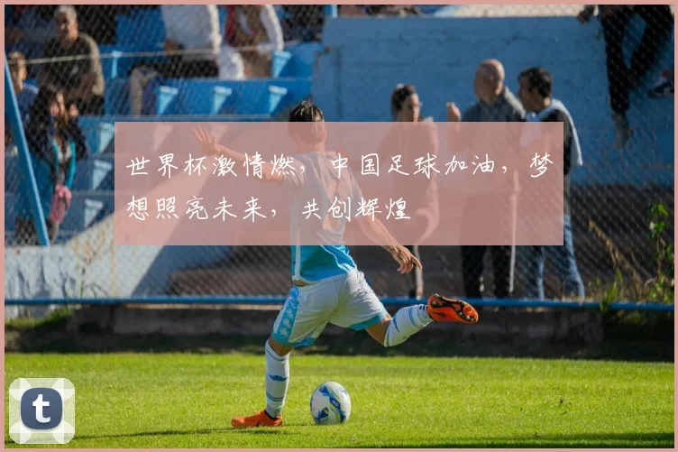 世界杯激情燃，中国足球加油，梦想照亮未来，共创辉煌
